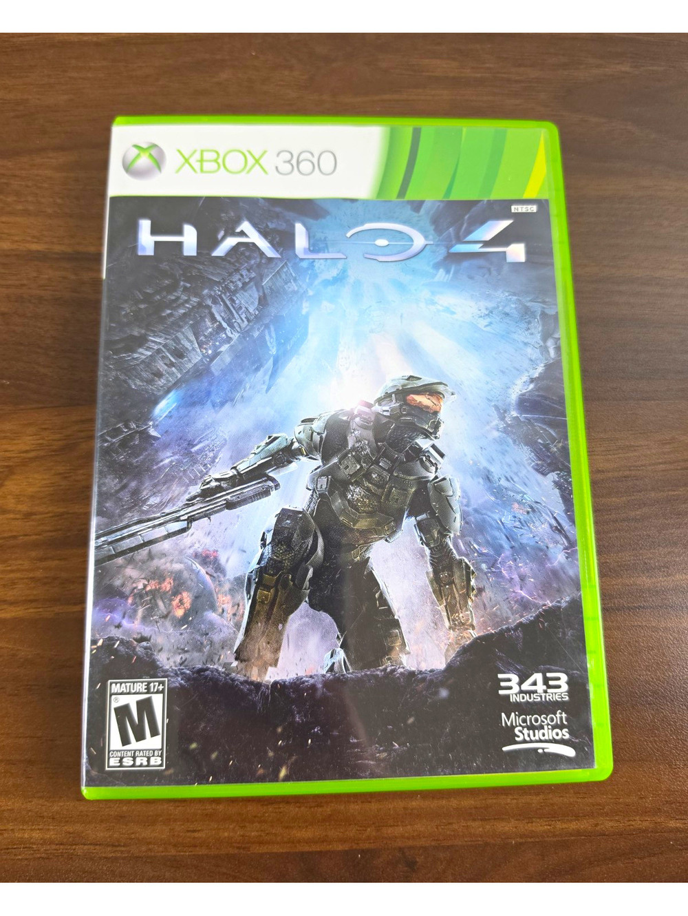 Halo 4 Xbox 360 Complete CIB Manual 2 Discs NTSC M Shooter 2012